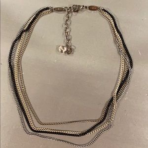 Sabika four strand layering necklace.